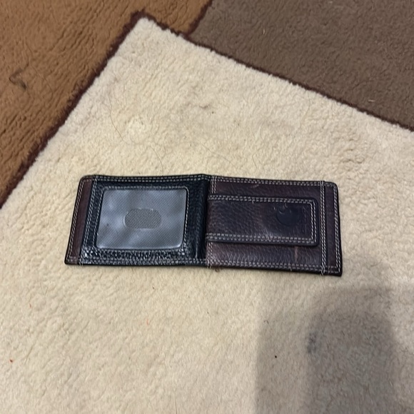 Carhartt Men's Rugged Front Pocket Wallet - Brown/Black​ - Picture 3 of 8